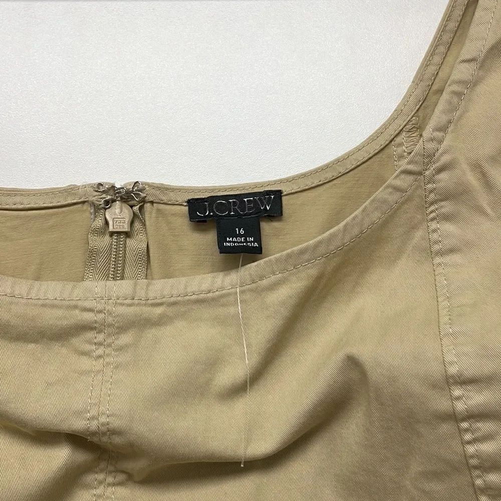 J. Crew Fitted lightweight chino dress* - Picture 5 of 7
